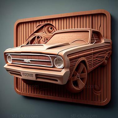 3D мадэль Ford Ranchero (STL)